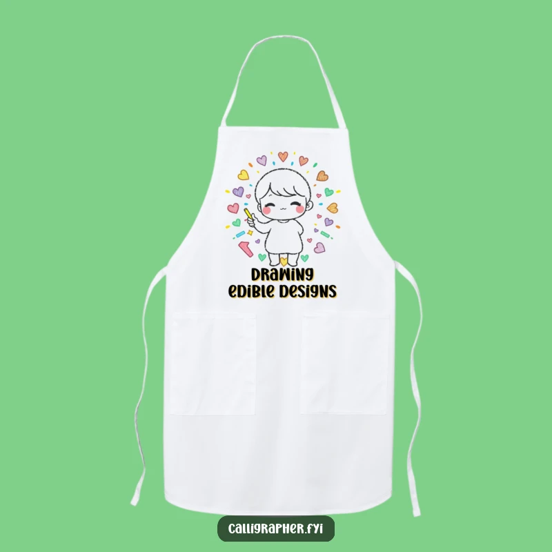 Funny Chalk Artist Apron: Protect Your Clothes, Create Art