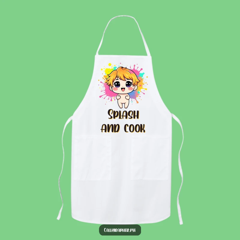 Funny Playful Character Paint Apron - Create Art Without the Mess!