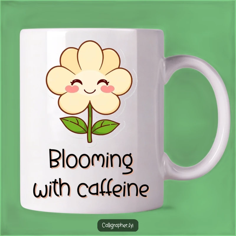 Funny Kind Artist Mug: Simple Flower Gift - Perfect Funny Present!