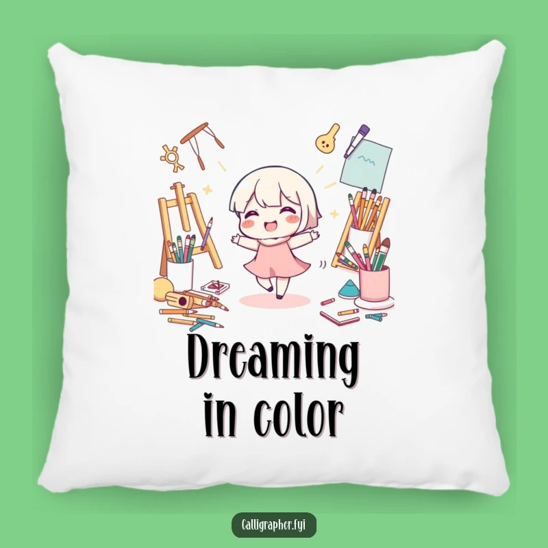 Funny Creative Cushion: Dancing Art Character Pillow, Cozy Gift
