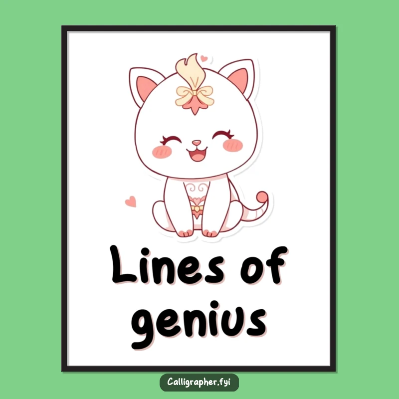 Funny Happy Character Drawing Digital Art - Instant Artistic Inspiration Print!