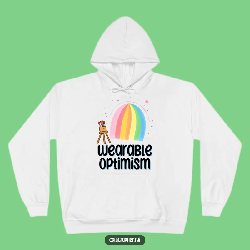 Funny Rainbow Art Creator Hoodie: Cozy & Colorful - The Ultimate Funny Gift!
