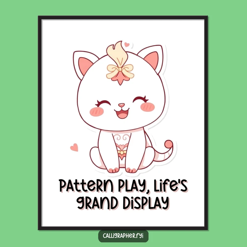 Funny Free Printable Wall Art: Meticulous Artist Character, Downloadable Quirky Decor!