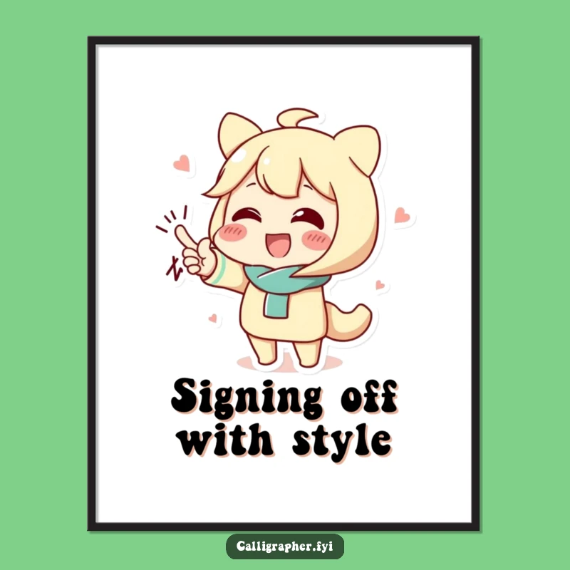 Free Printable Wall Art: Flourishing Character Funny Downloadable Art for Home