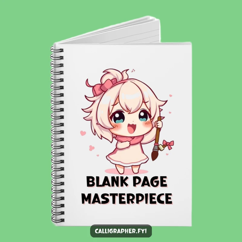 Funny Artist Rice Character Notebook: Chronicle Your Creations