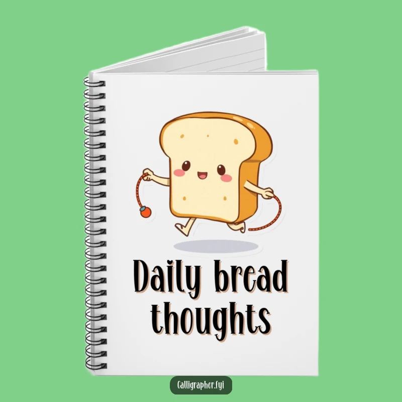 Funny Bread's Workout Journal: Hilarious Notebook for Fitness Goals