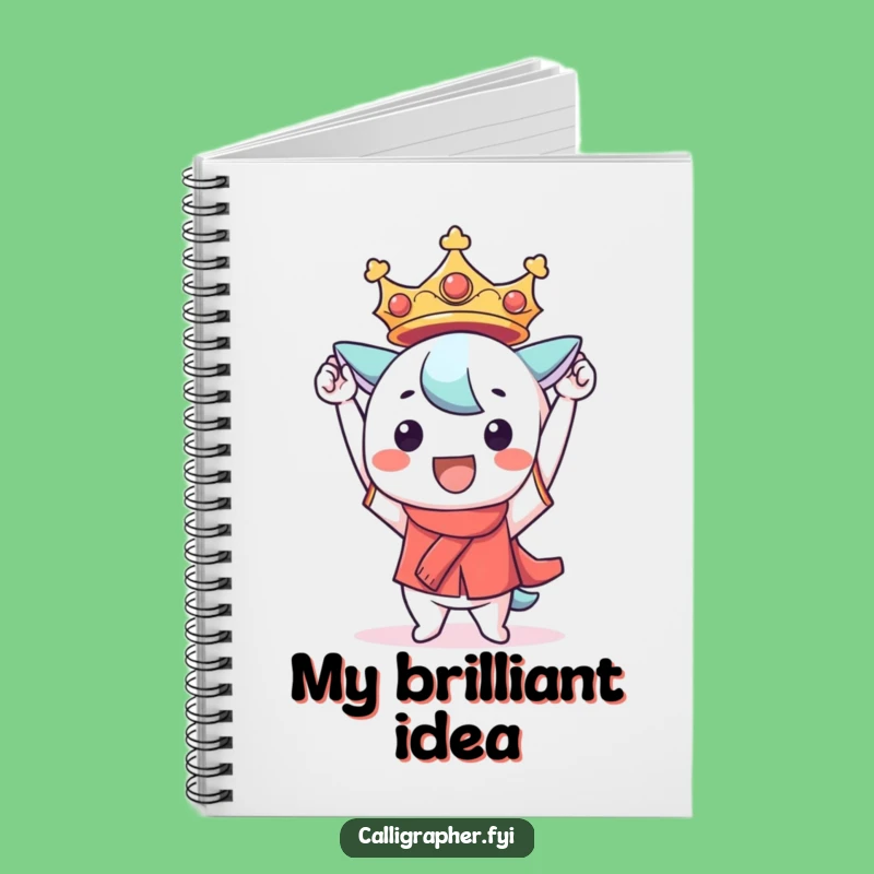 Funny Kawaii Victory Notebook: Celebratory Character Journal, Perfect Gift for Achievers