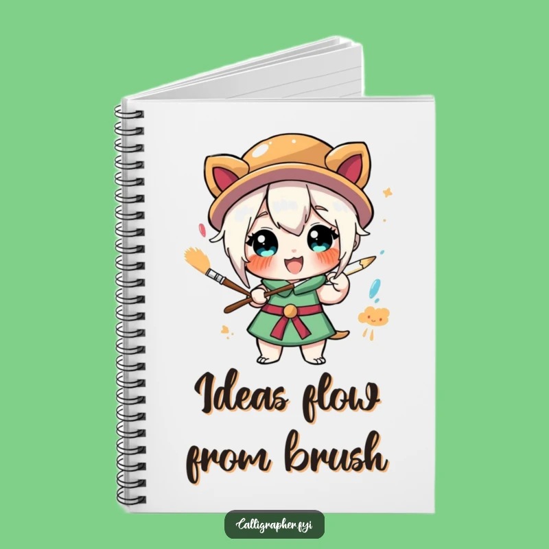 Funny Notebook: Exuberant Artist Character Journal, Perfect Creative Gift