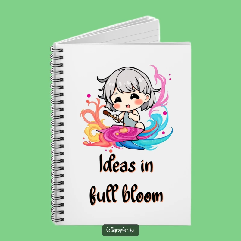 Funny Cute Character Notebook: Jot Down Ideas with Artistic Flair and Humor!