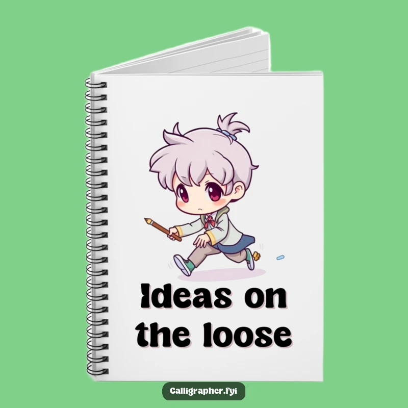 Funny Artist's Chase Log: Document The Escape - Hilarious Funny Gift!