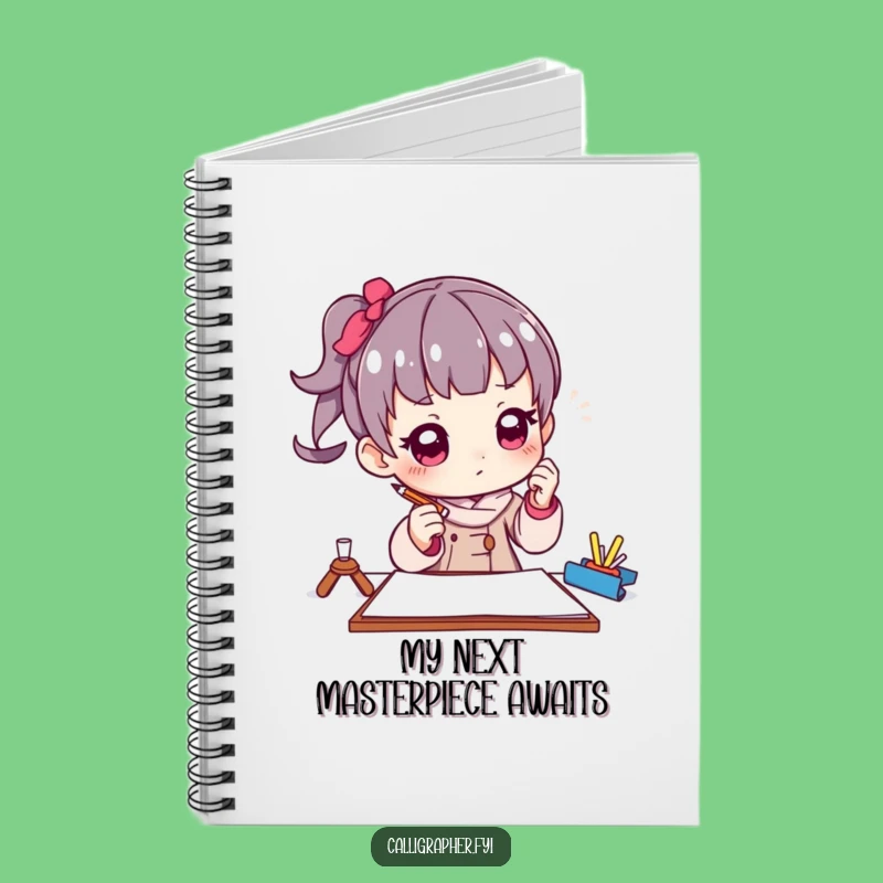 Funny Artist Pencil Pose Notebook: Thoughtful Character's Ideas, Perfect Funny Gift